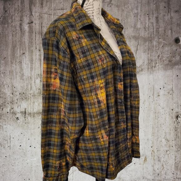 Michael Myers Haddonfield Flannel Shacket Shirt - Men's XL - Picture 3 of 6